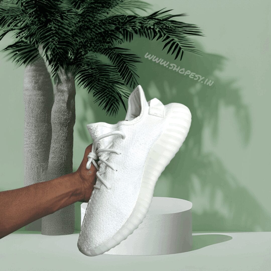 Branded Yeezy Boost 350 V2 Triple White Sneakers