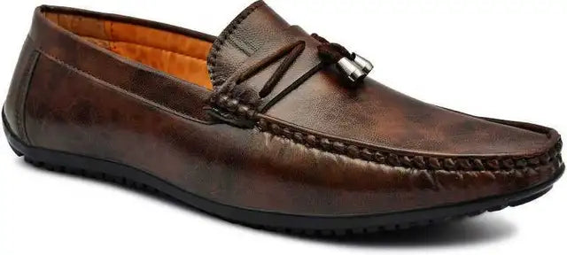 Shozon Loafers For Men (Brown)