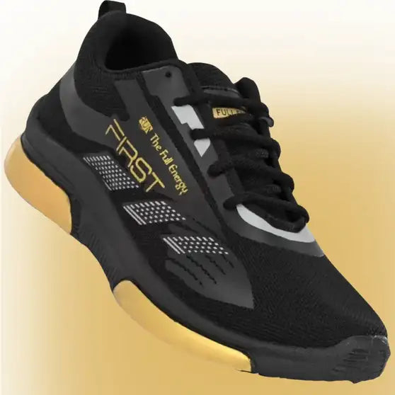 Shozon Premium Running Shoes For Men (Black)