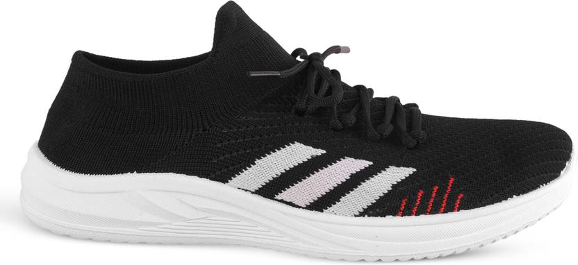 Shozon Black Sports Shoes For Men (Black)