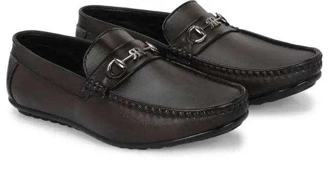 Shozon Venice Loafers For Men (Brown)