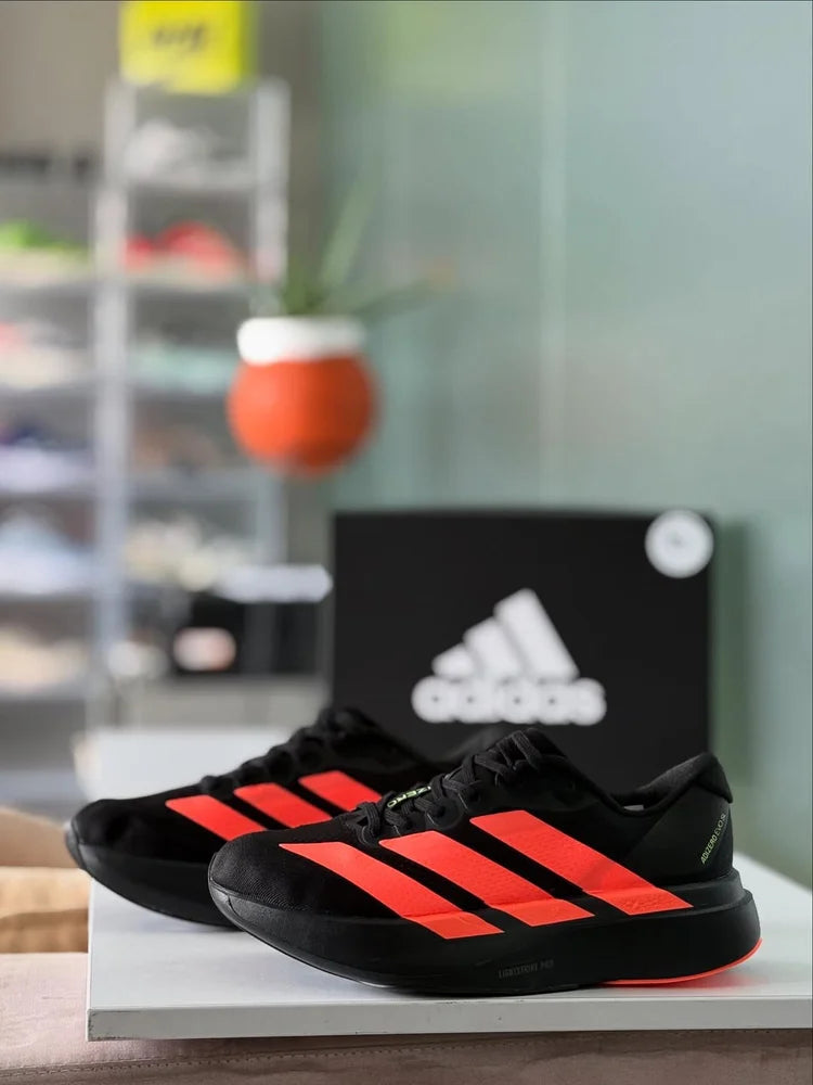 Adizero Evo SL Black Red Running Shoes