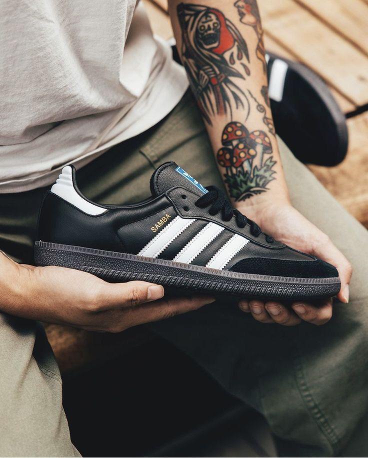 Adidas Samba Black White Sneakers