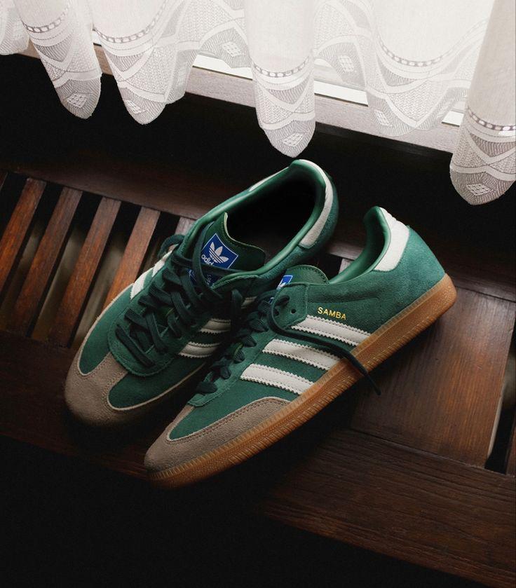Adidas Samba Green Sneakers