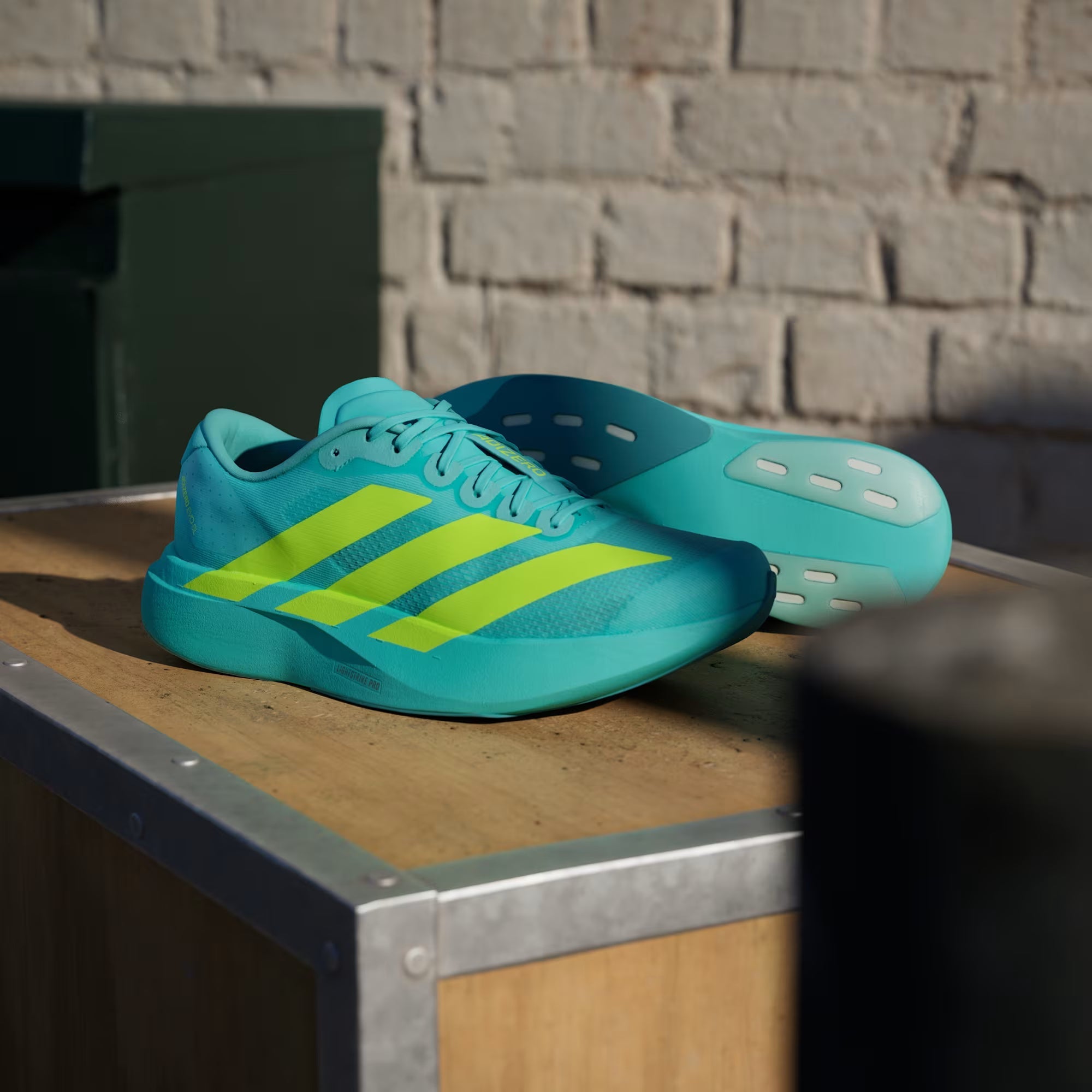 Adidas Adizero Evo SL Lucid Lemon Running Shoes