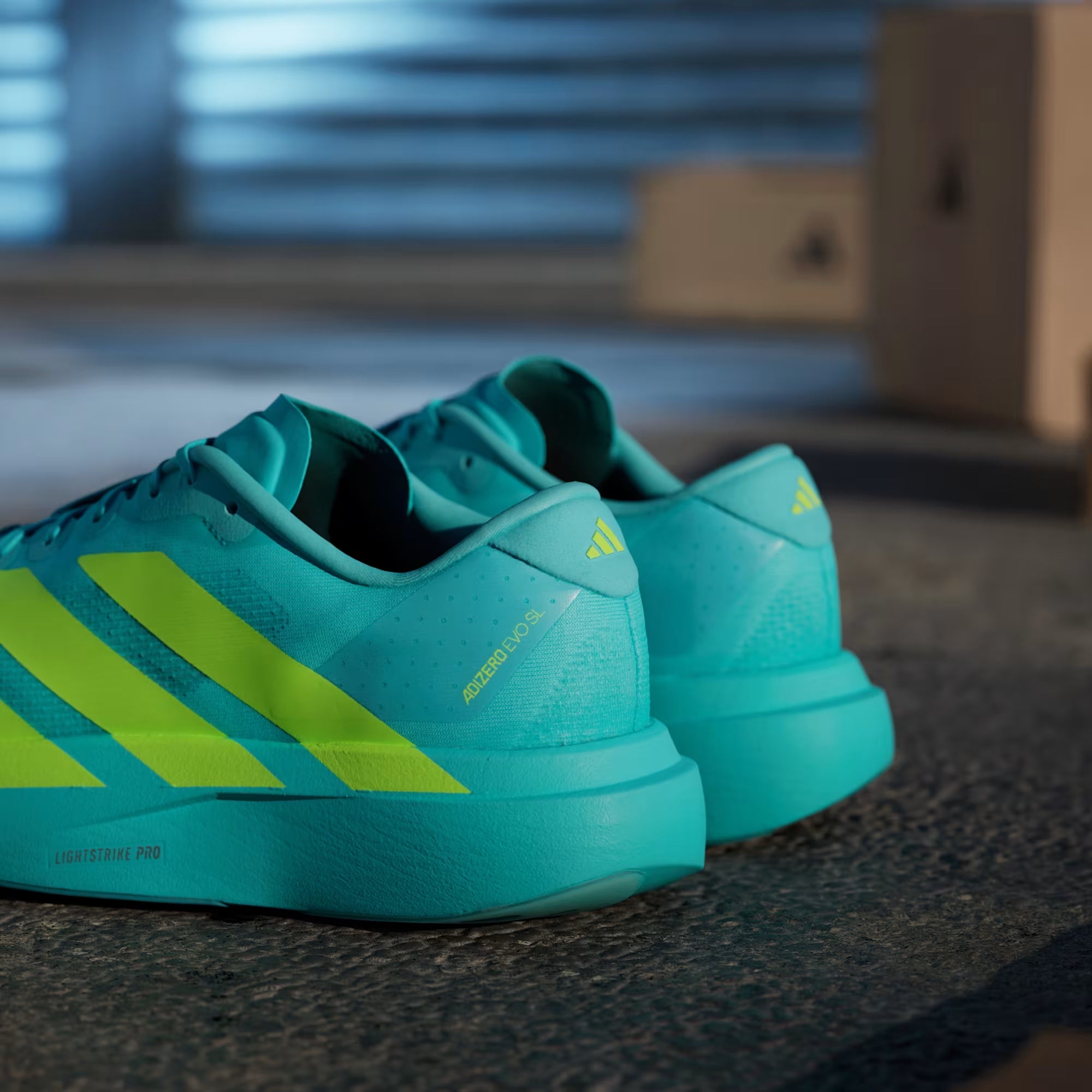 Adidas Adizero Evo SL Lucid Lemon Running Shoes