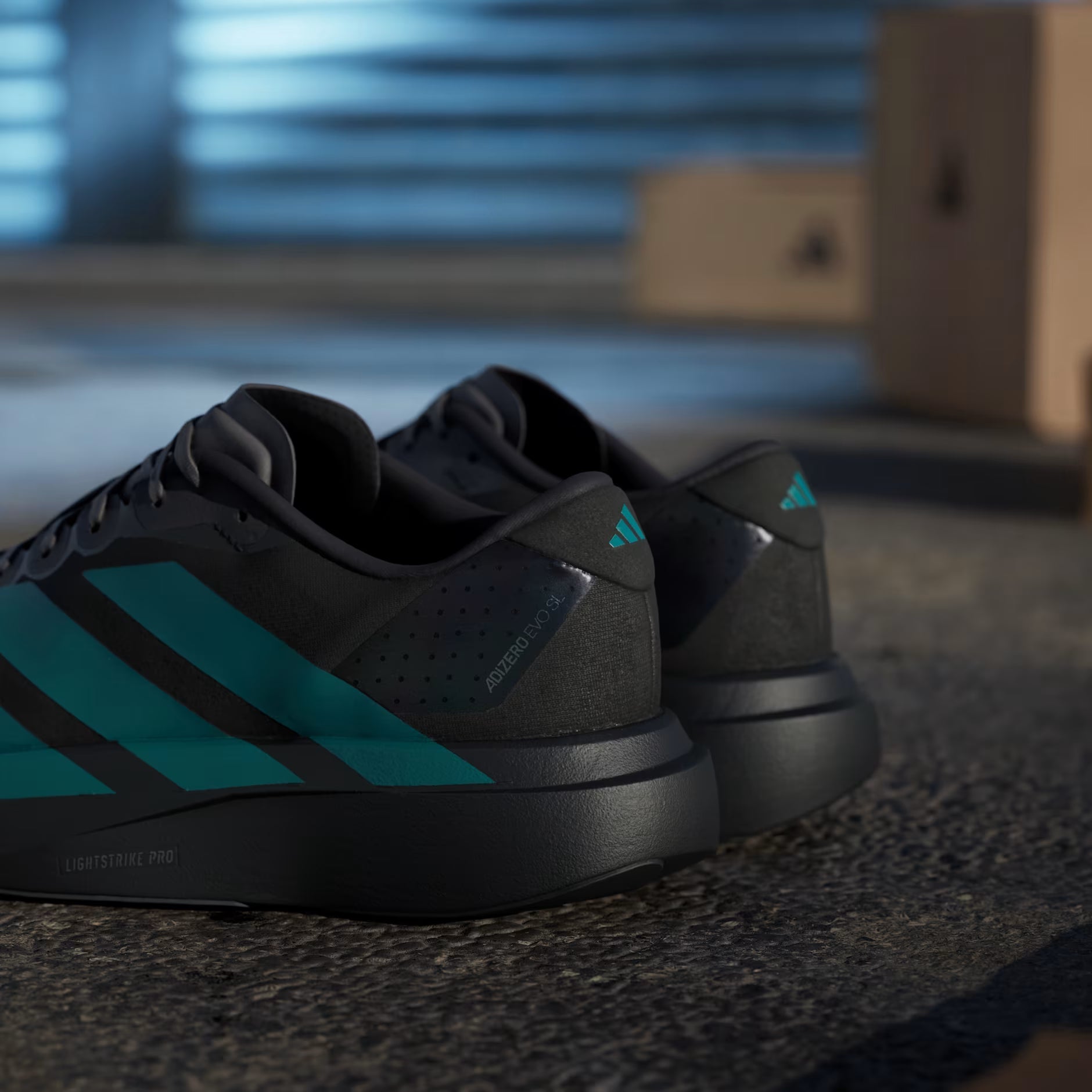 Adidas Adizero Evo SL Pure Teal Running Shoes