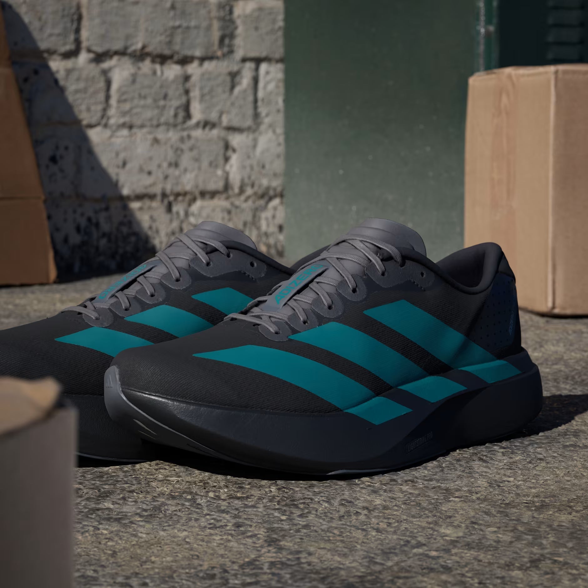 Adidas Adizero Evo SL Pure Teal Running Shoes