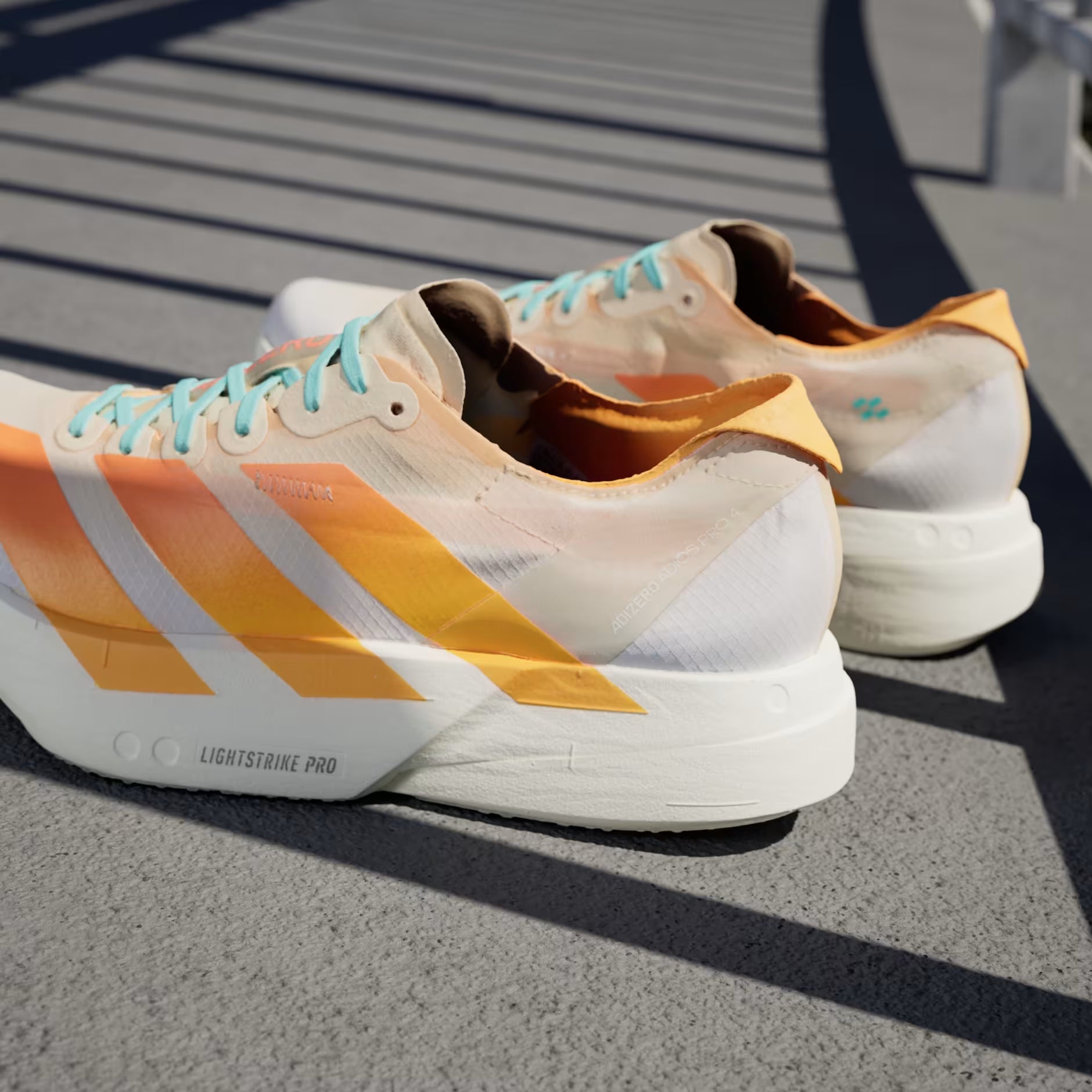 Adidas Adizero Pro 4 Flash Orange Running Shoes