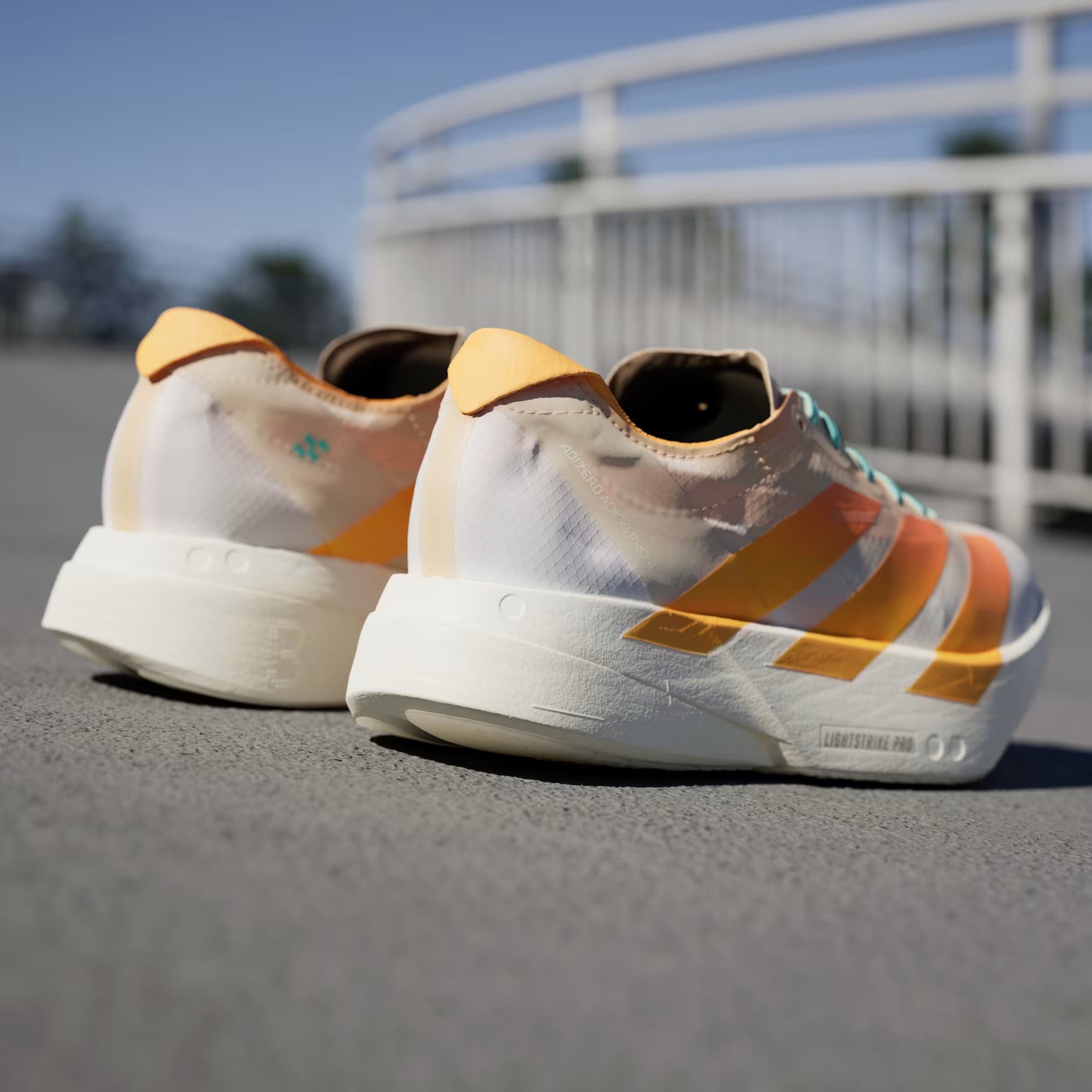 Adidas Adizero Pro 4 Flash Orange Running Shoes