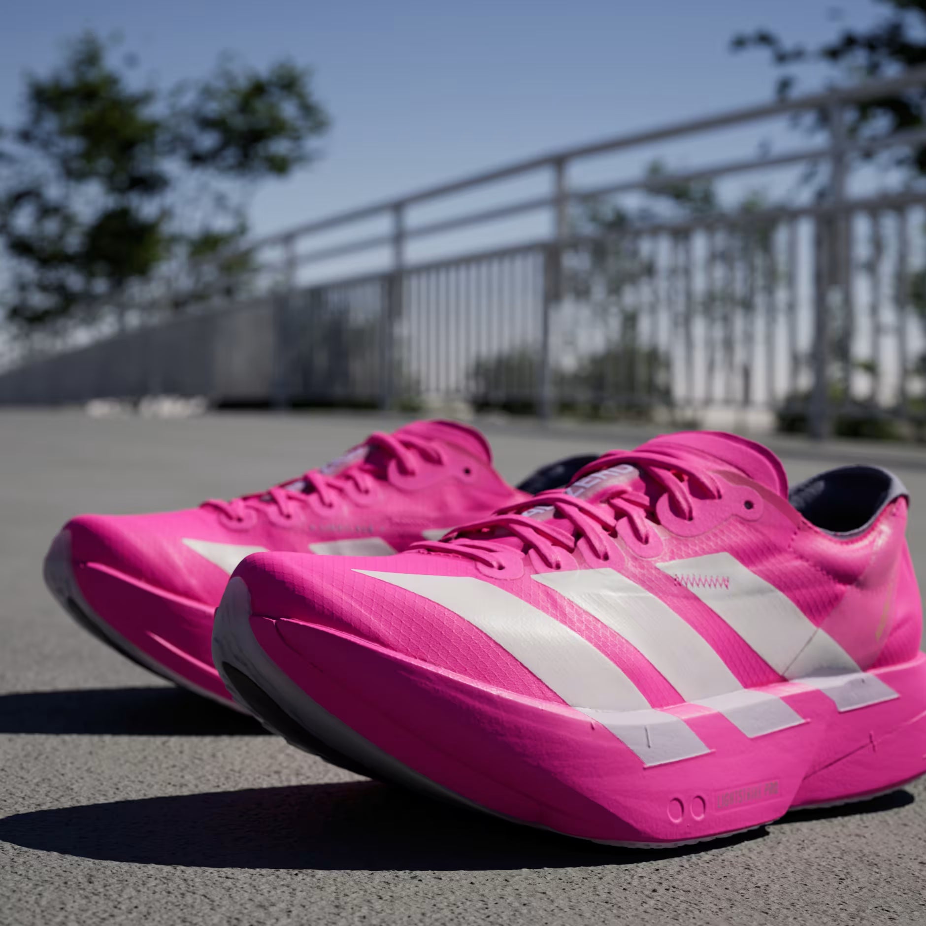Adidas Adizero Pro 4 Shock Pink Running Shoes