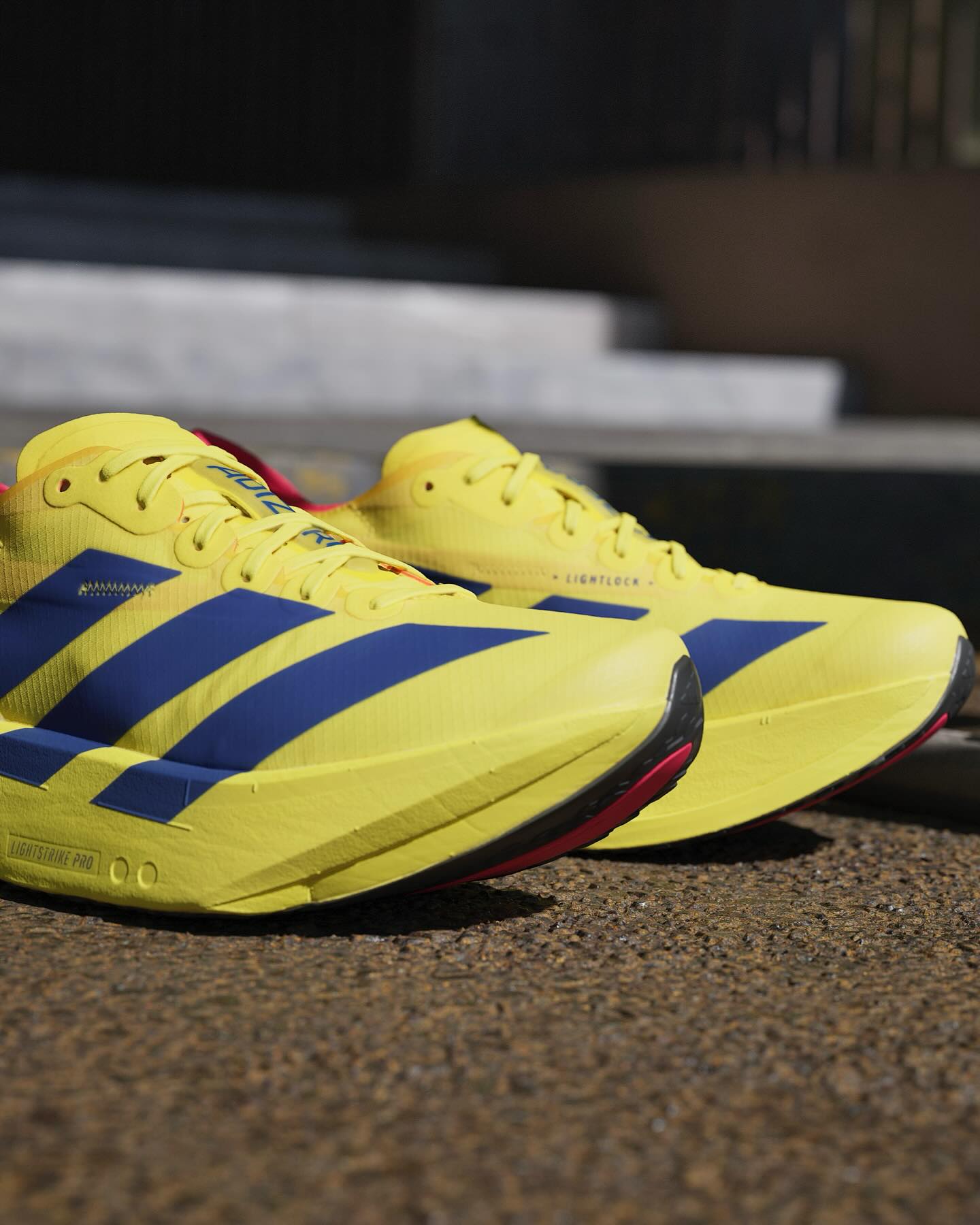 Adidas Adizero Pro 4 Sulfur Running Shoes
