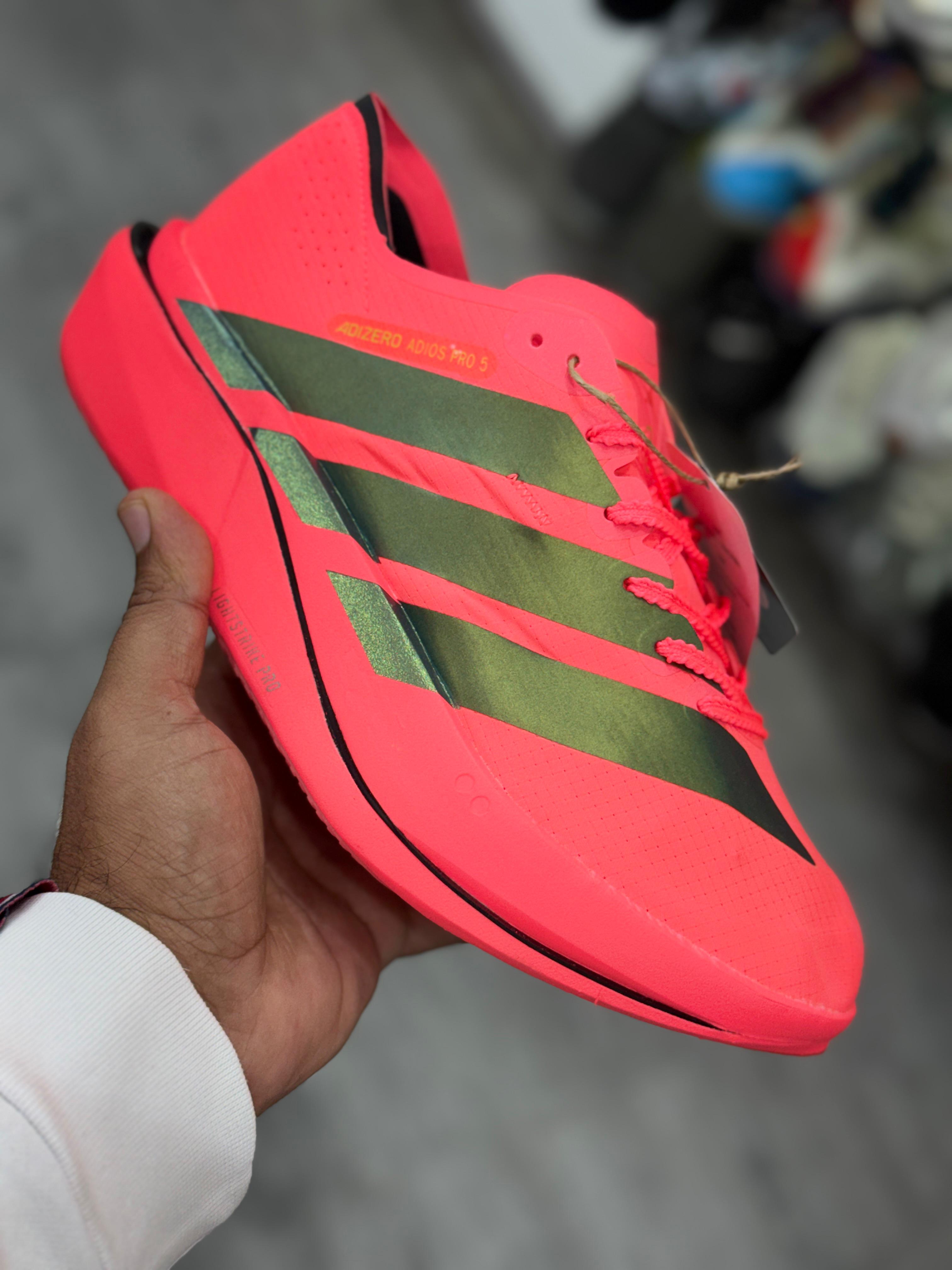 Adidas Adizero Pro 5 Red Running Shoes