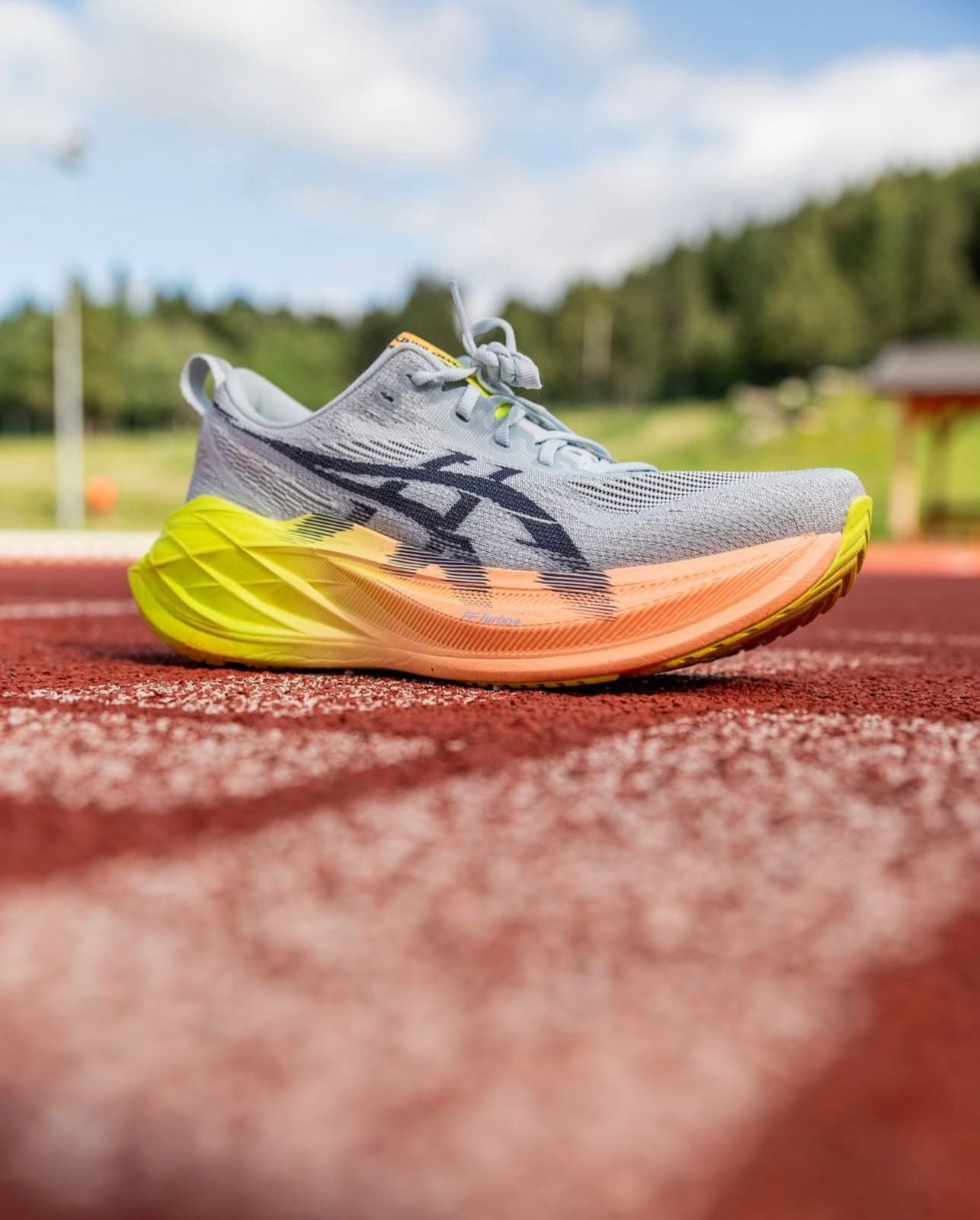 Asics Super Blast 2 Gray Running Shoes