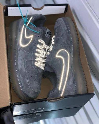 Branded Airforce 1 Dark Sneakers