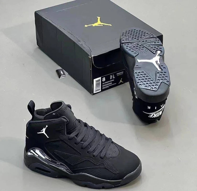 Jumpman Retro 6 MVP Full Black Sneakers