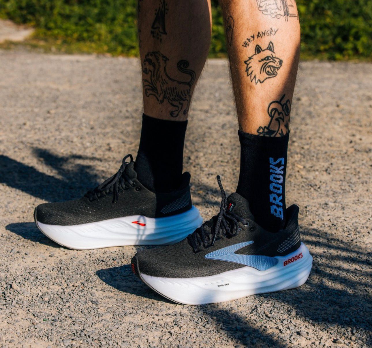 Brooks Glycerin Max Mirror Grade Black White Running Shoes