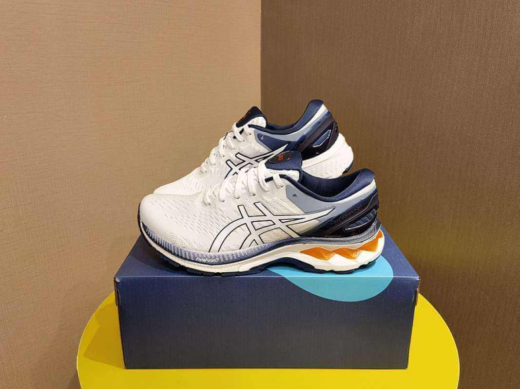 Asics Kayano 27 White Running Shoes