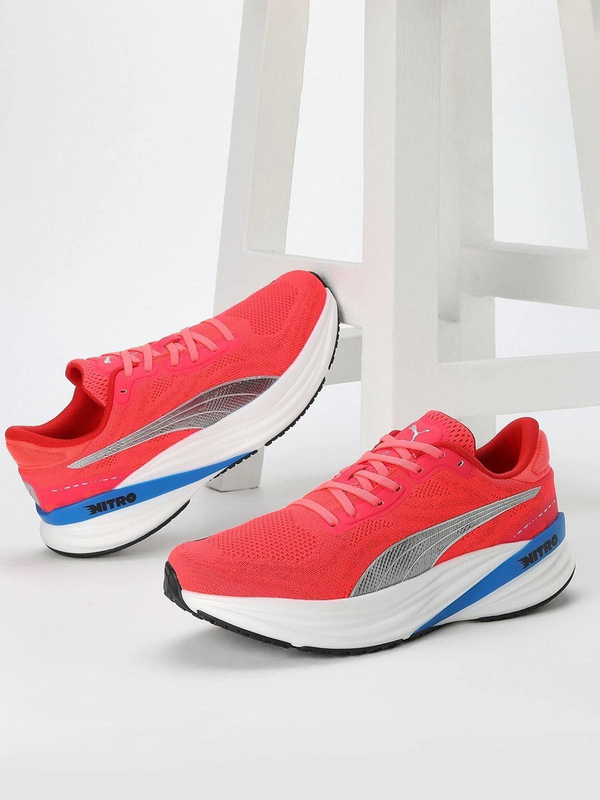 Puma Magnify Nitro 2 Red Running Shoes