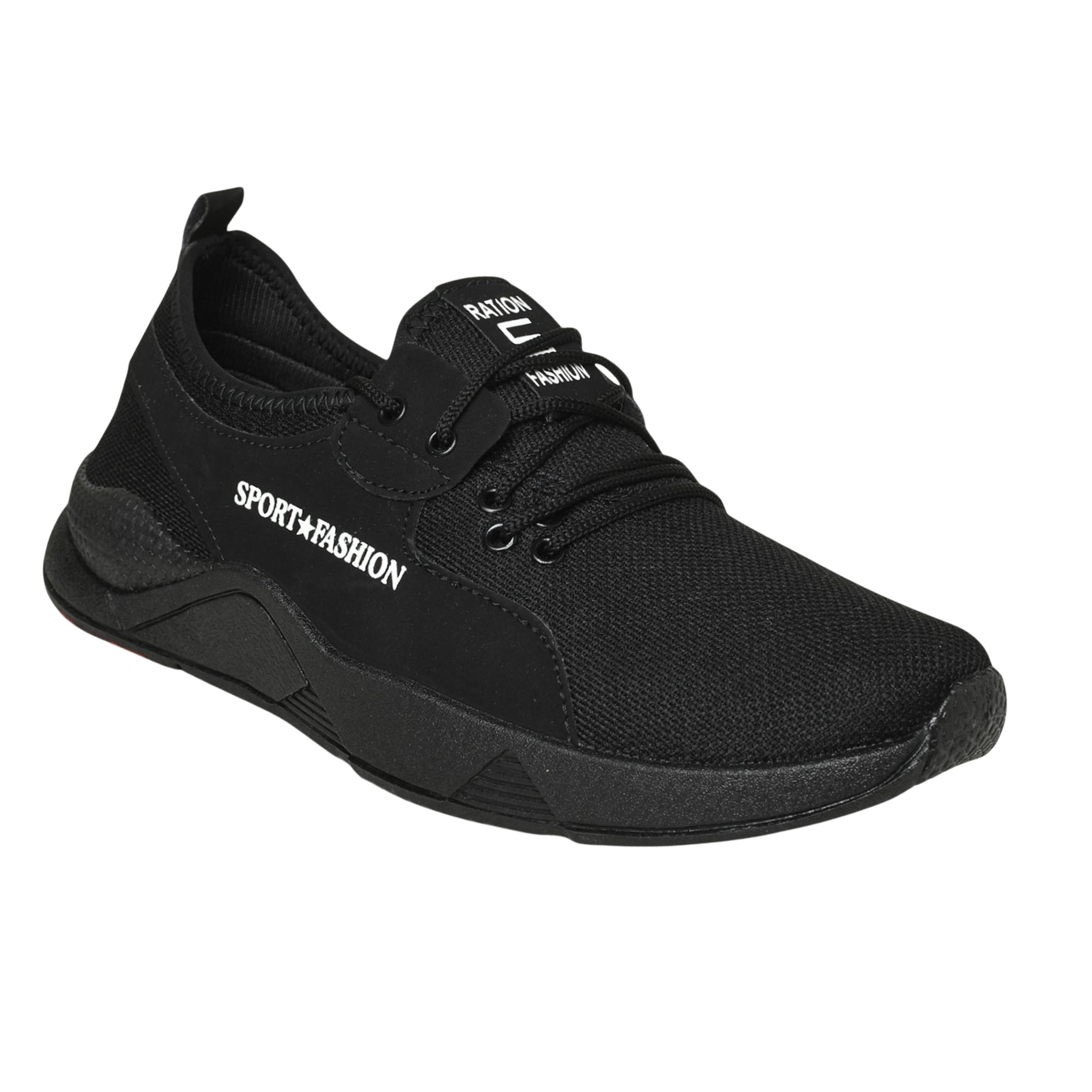 Shozon Premium Running Shoes For Men (Black)