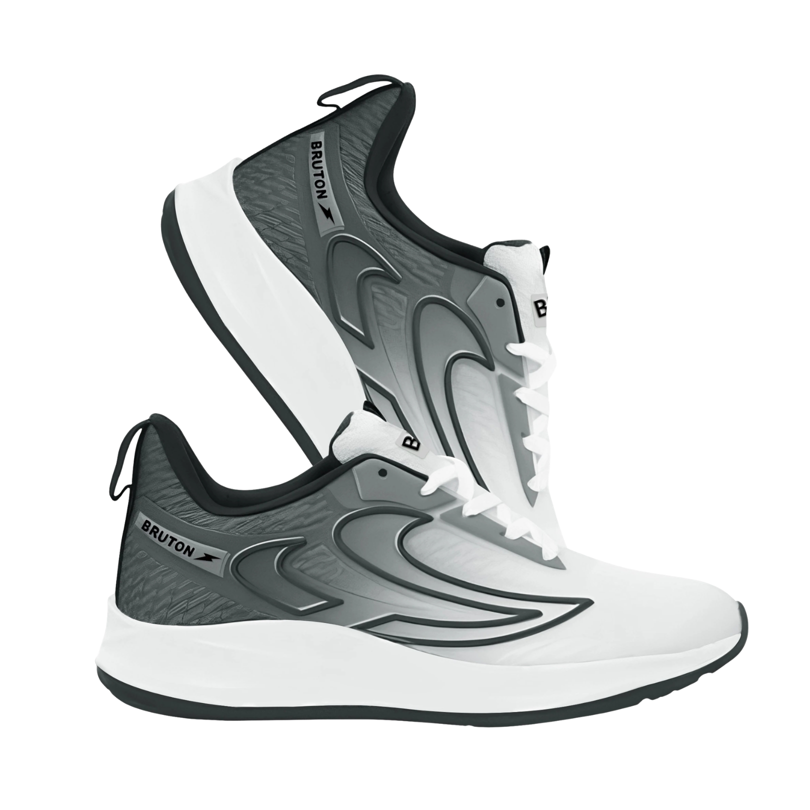 Shozon Premium Running Shoes For Men (White)