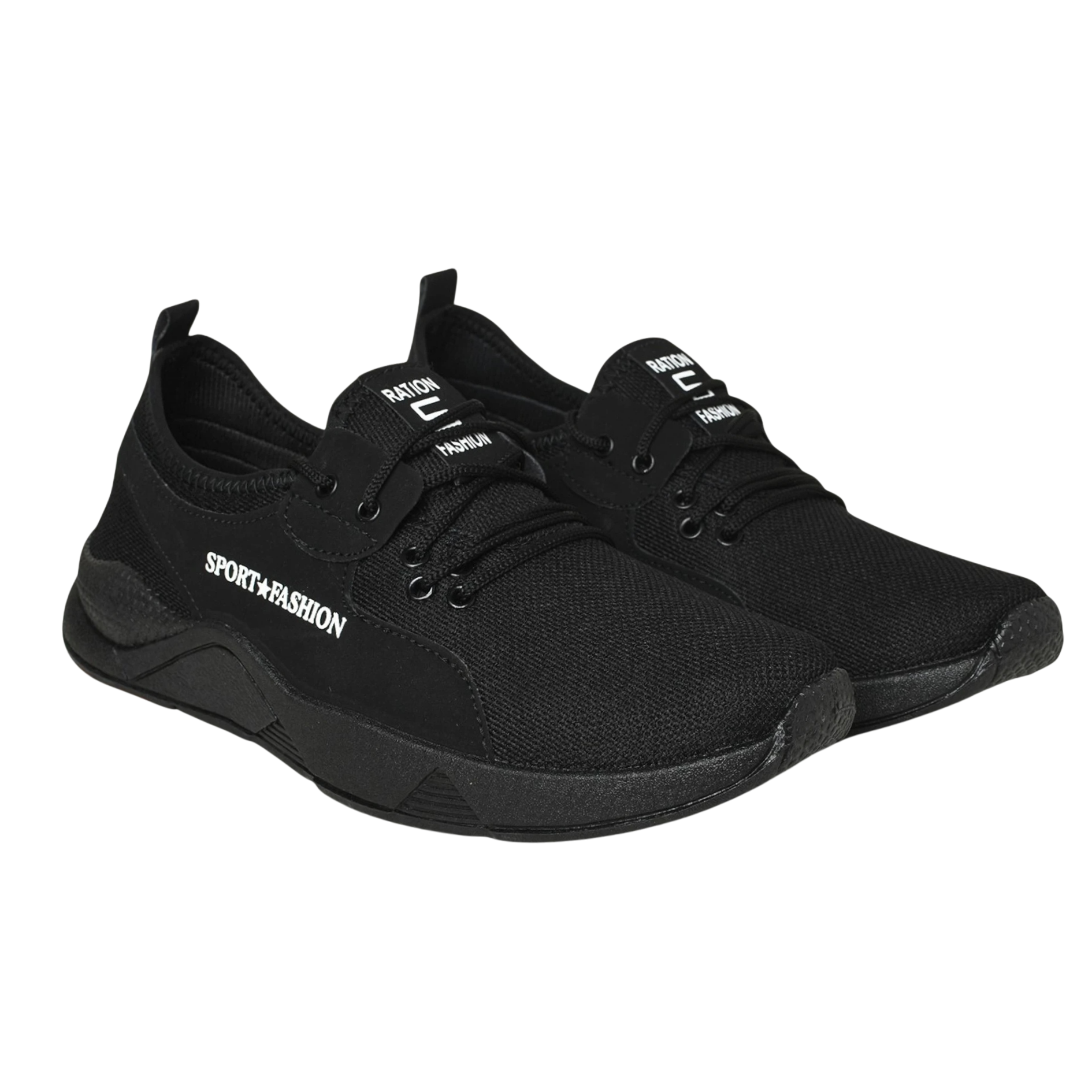 Shozon Premium Running Shoes For Men (Black)