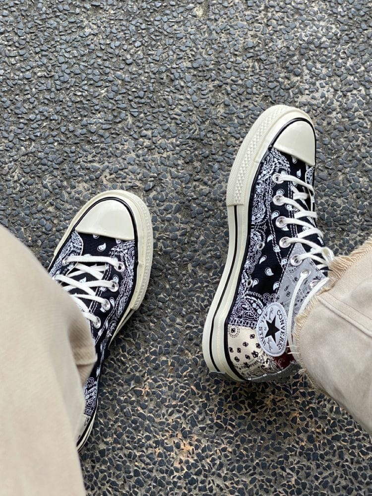 Branded Chuck 70 High Paisley Sneakers
