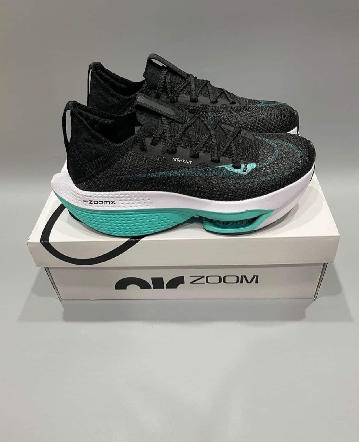 Branded Air Zoom Alphafly Black Running Shoes