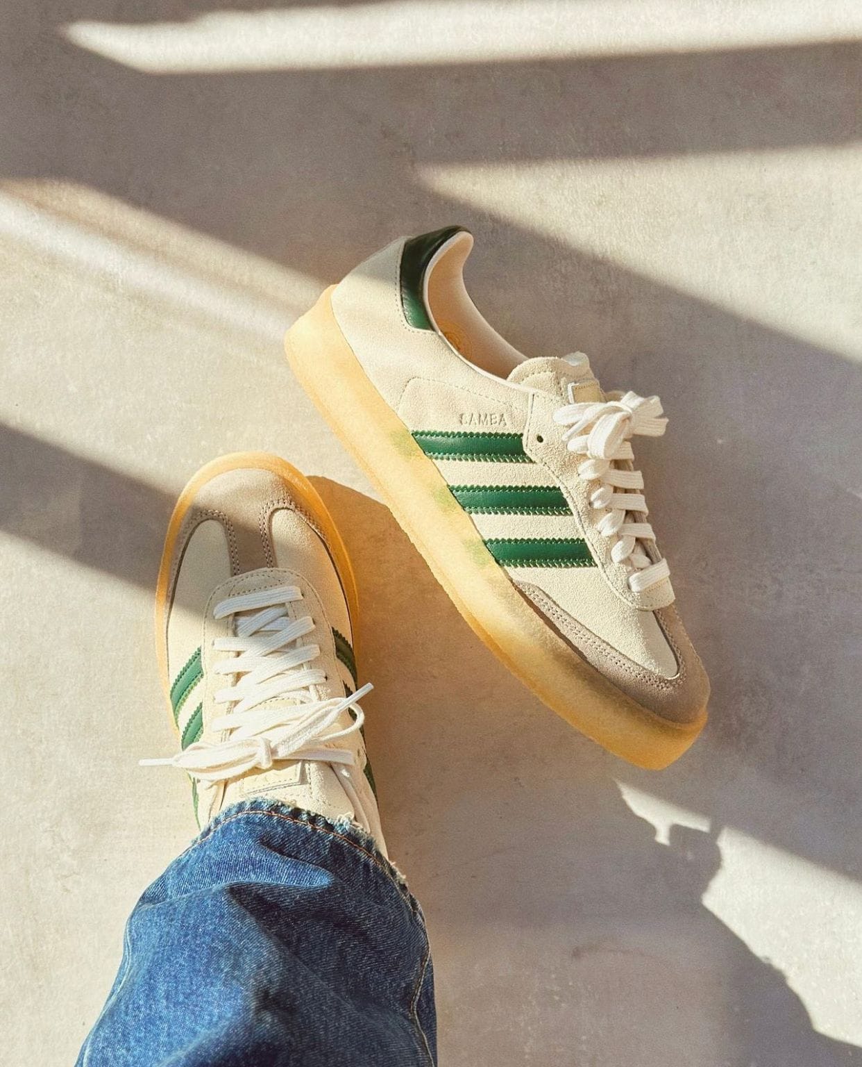 Branded X Clarks Samba Sneakers