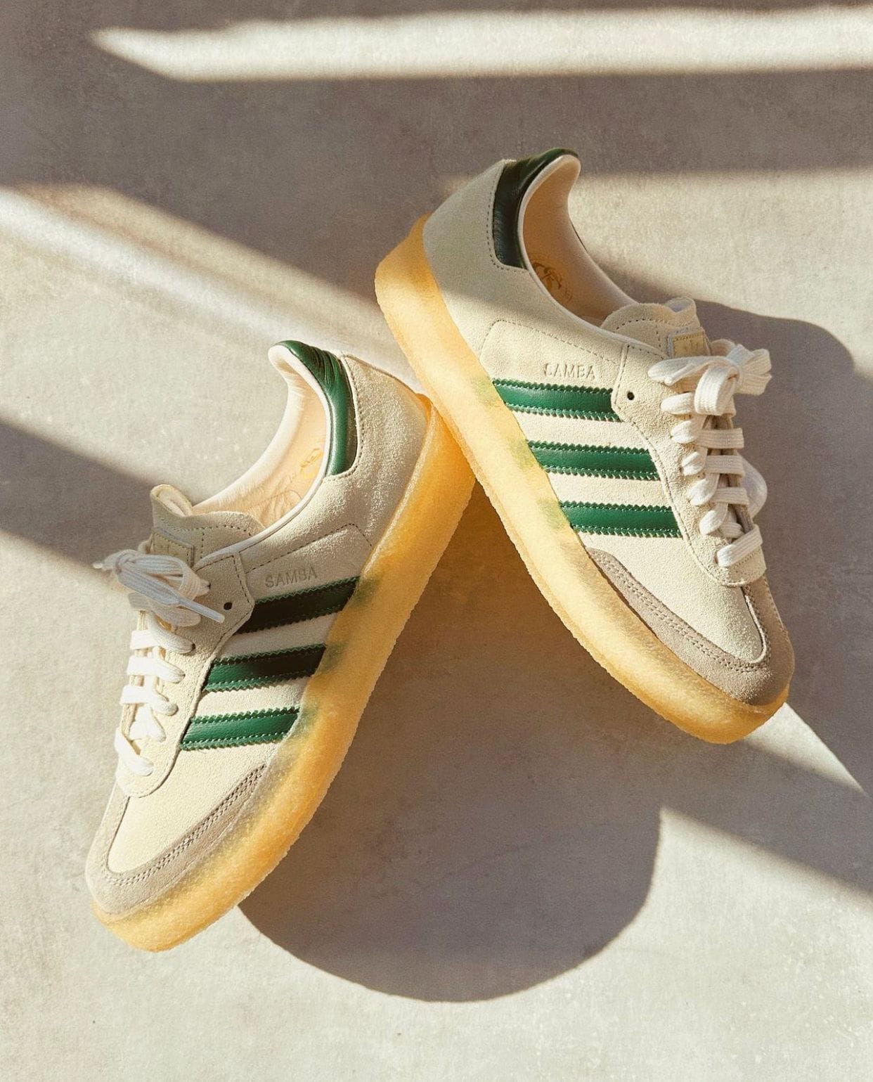 Branded X Clarks Samba Sneakers