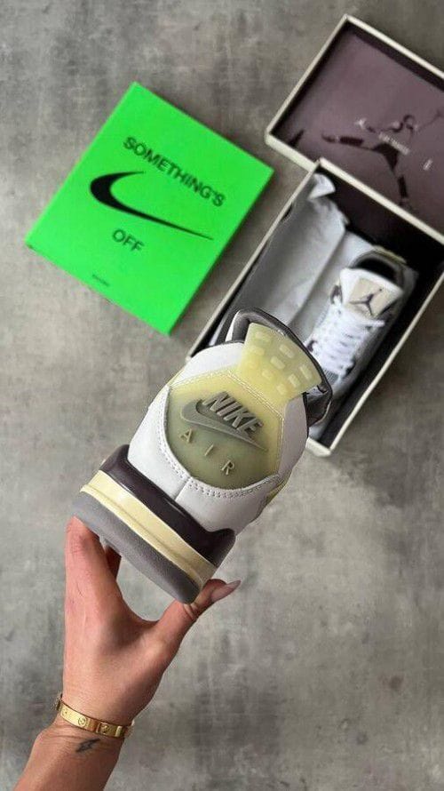 Branded Retro 4 Green Thunder Sneakers