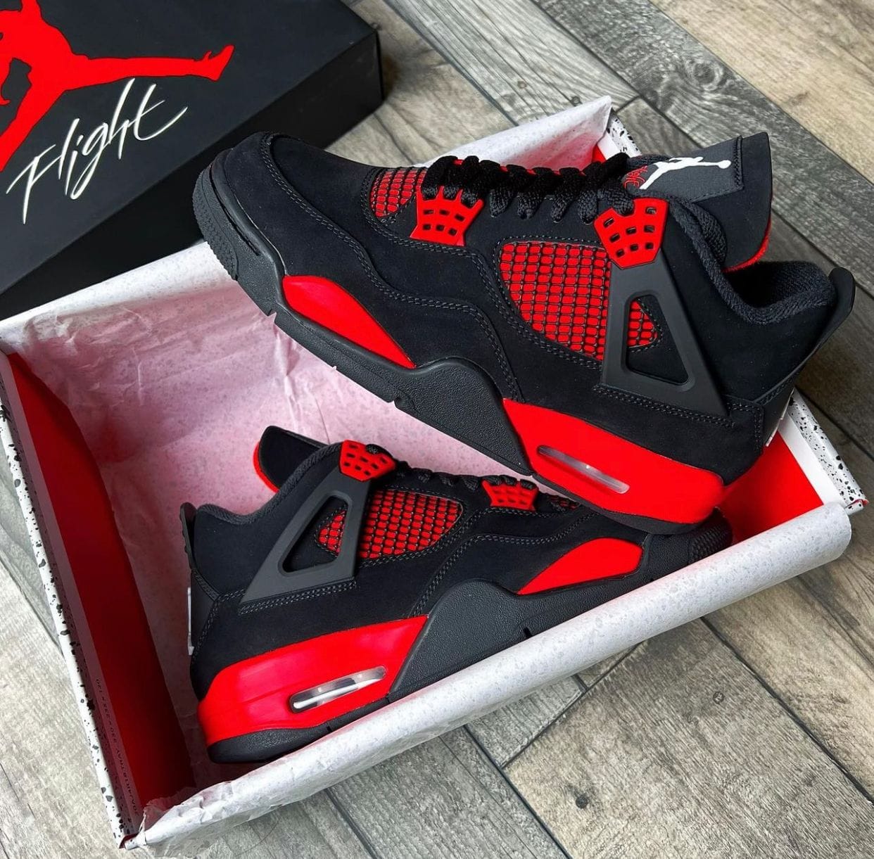 Branded Retro 4 Thunder Sneakers