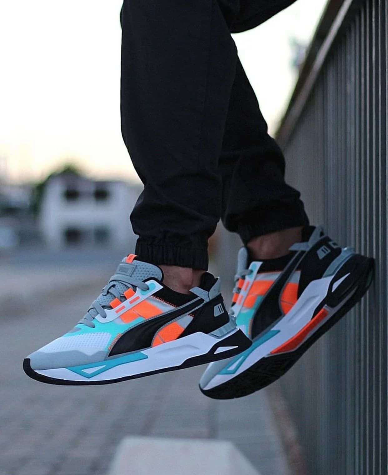 Branded Mirage Sport Black Running Shoes