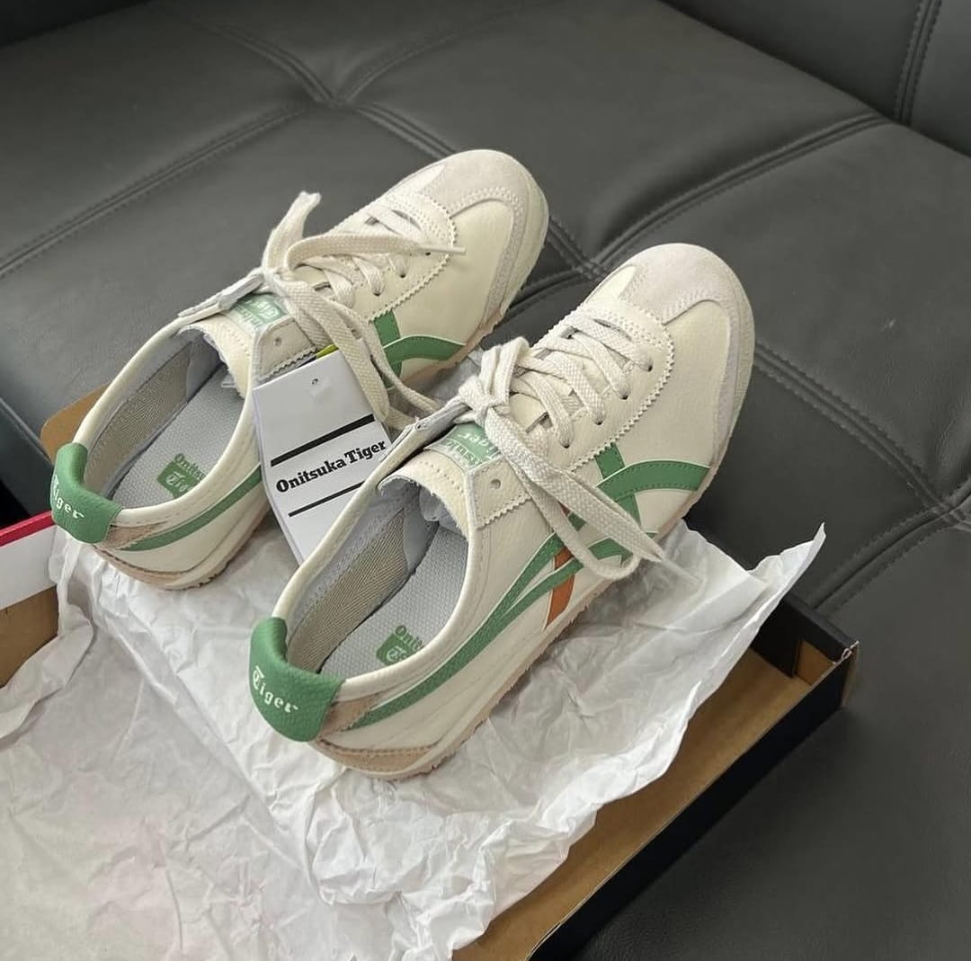Onitsuka Tiger Mexico 66 Cream Green Sneakers