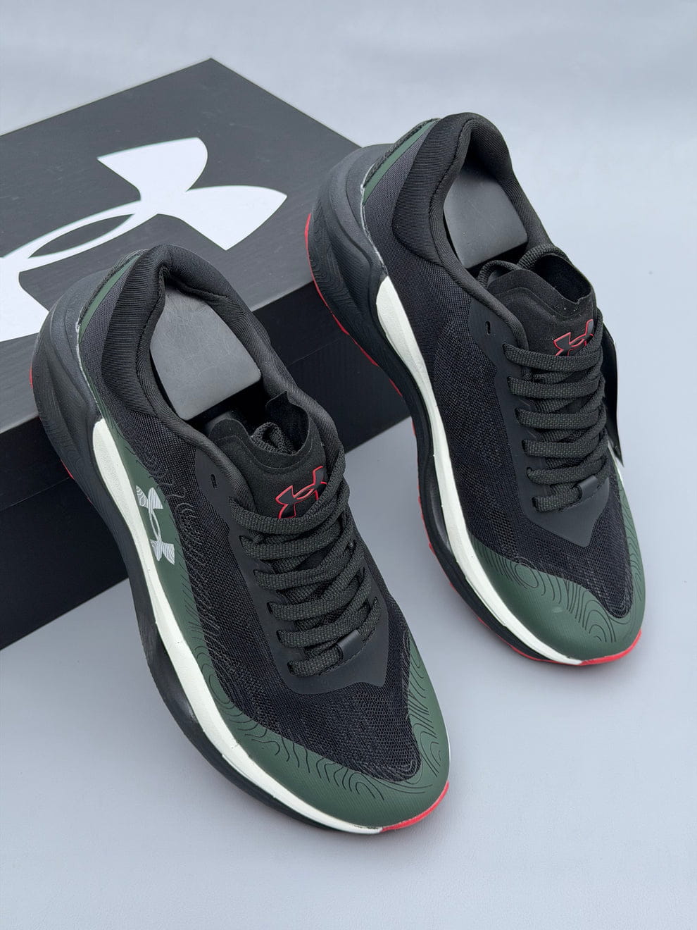 Under Armour UA Infinite Pro Olive Green Running Shoes