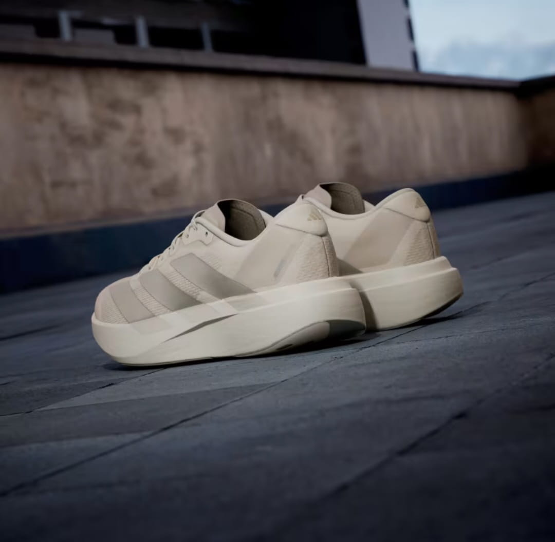 Adidas Adizero Evo SL Silver Pebble Running Shoes