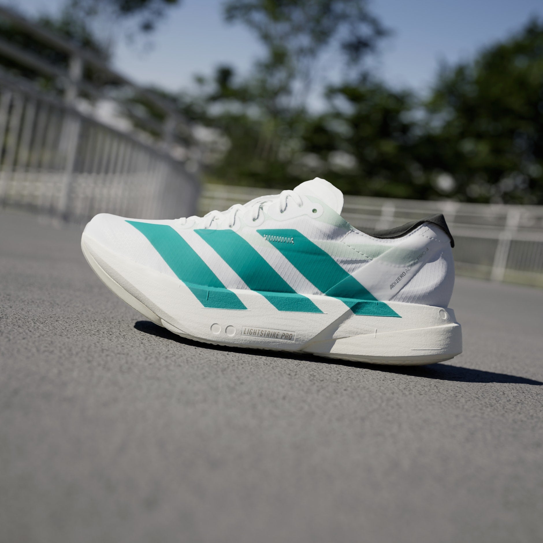 Adidas Adizero Pro 4 Cloud White Running Shoes