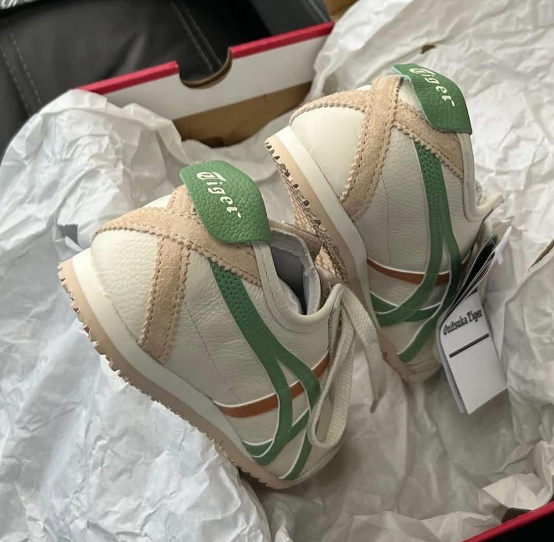 Onitsuka Tiger Mexico 66 Cream Green Sneakers