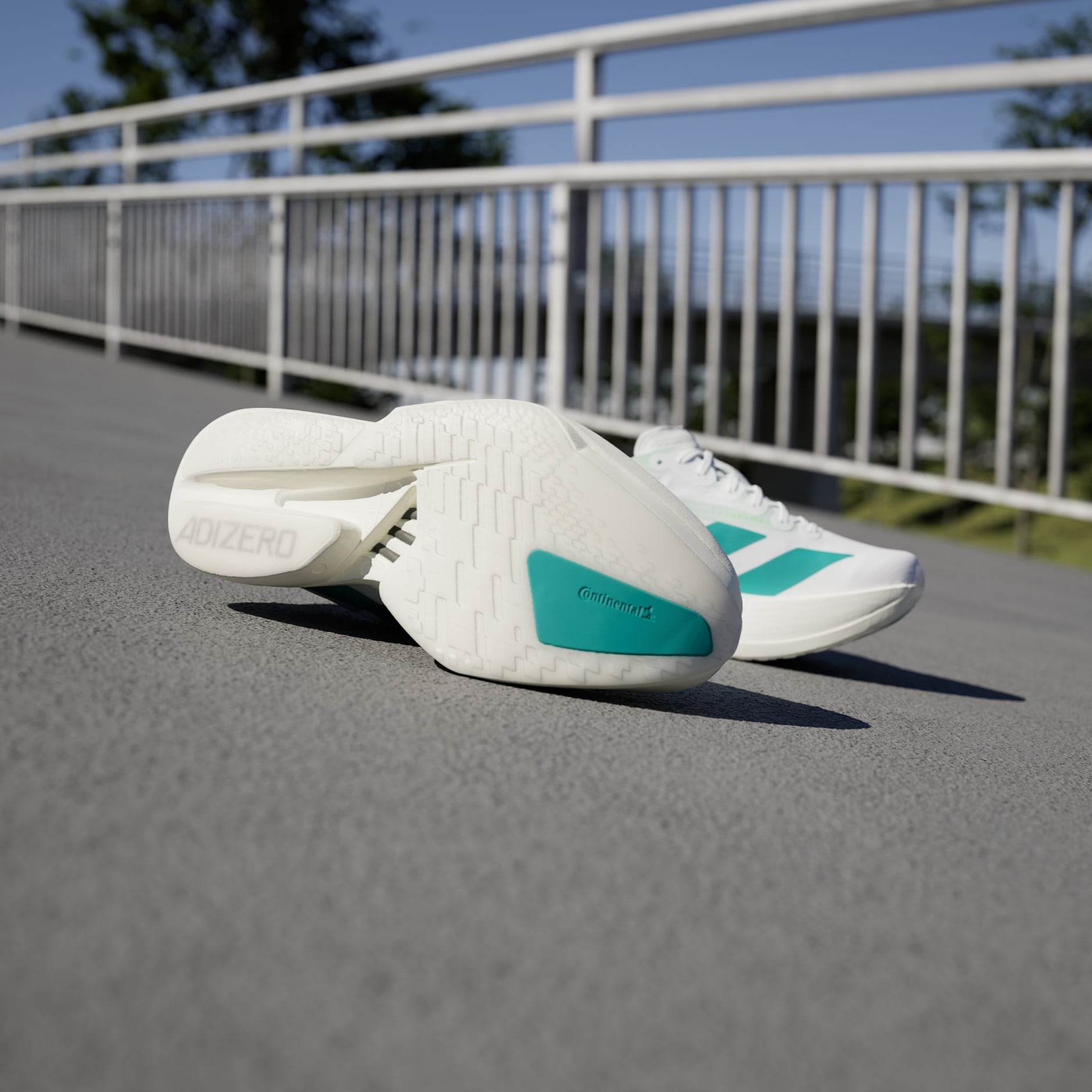 Adidas Adizero Pro 4 Cloud White Running Shoes