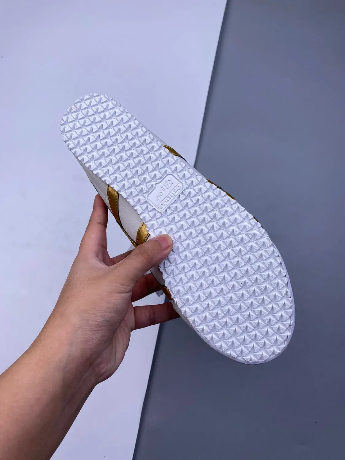 Onitsuka Tiger Mexico 66 White Gold Sneakers