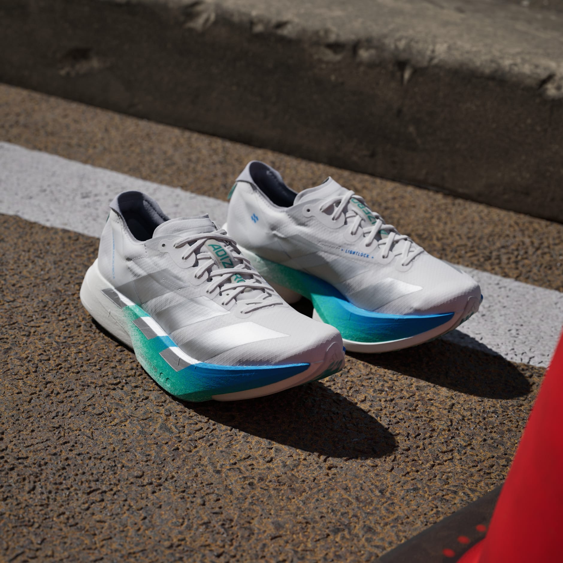 Adidas Adizero Pro 4 Matte Silver Running Shoes