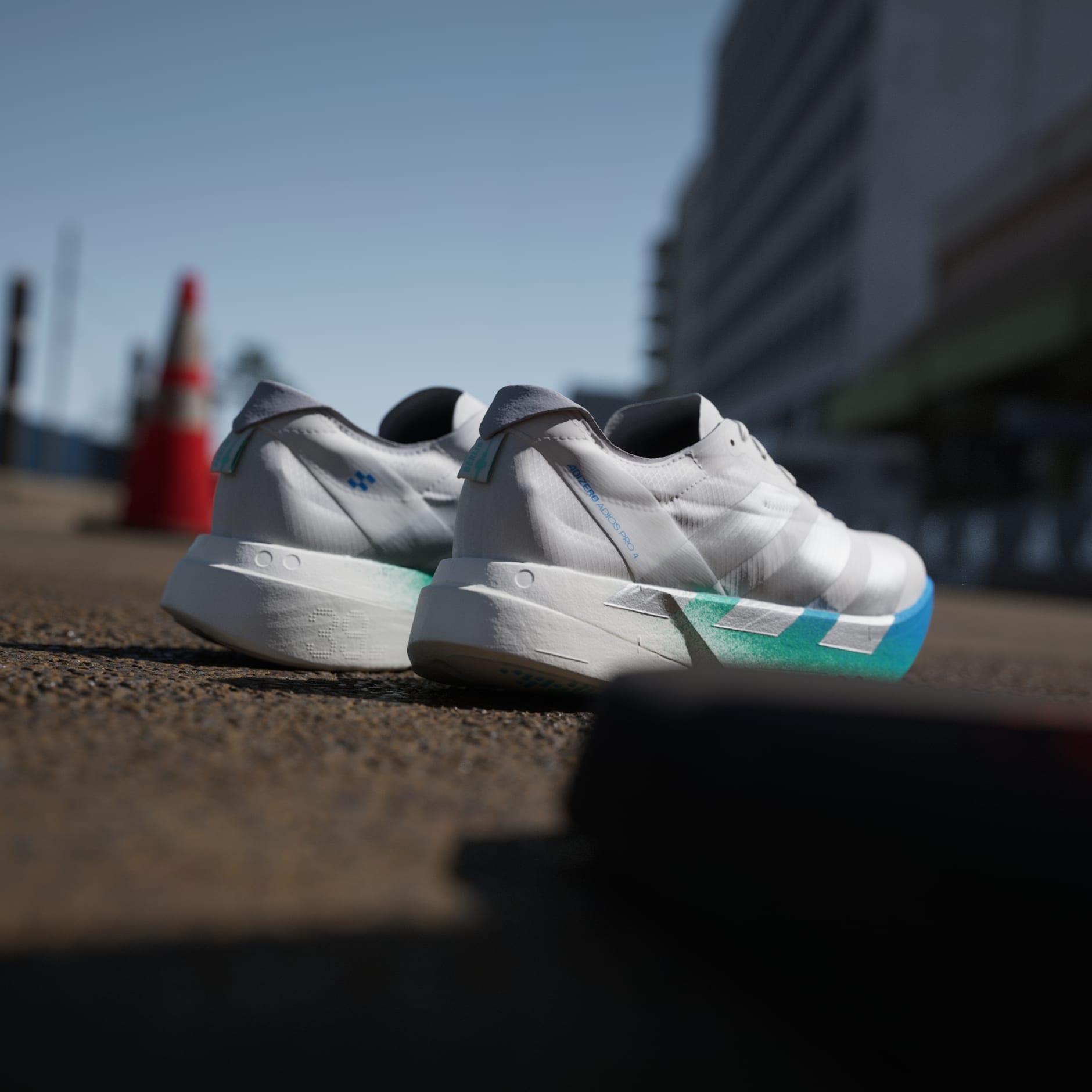 Adidas Adizero Pro 4 Matte Silver Running Shoes