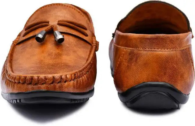 Shozon Loafers For Men (Tan)
