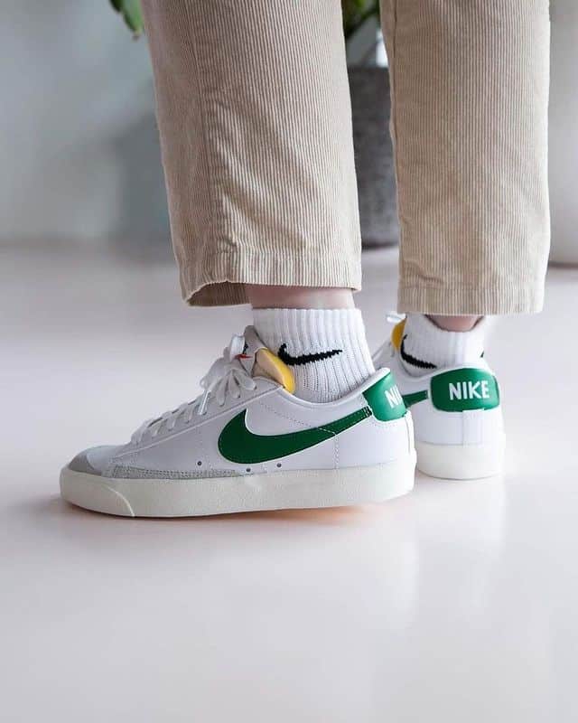 Branded Blazer 77 Low Green Sneakers