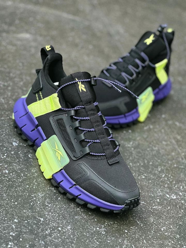 Branded Zig Kinetica Edge Black Sneakers