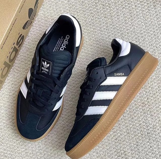 Branded Samba XLG Cloud Black Sneakers