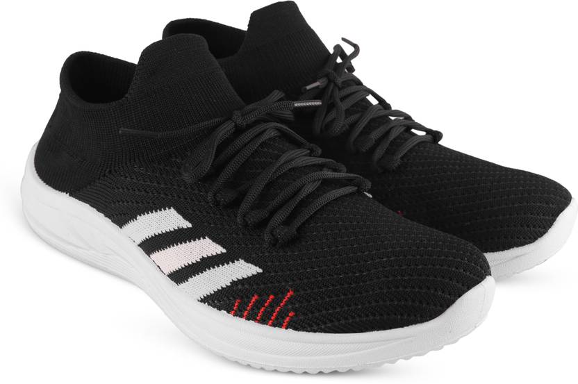 Shozon Black Sports Shoes For Men (Black)