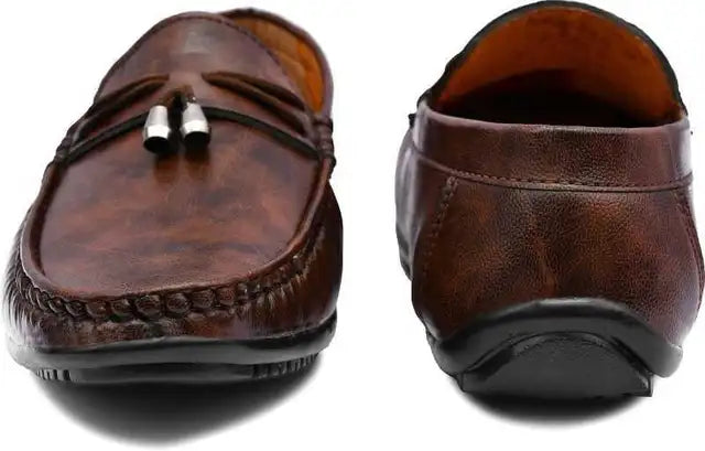 Shozon Loafers For Men (Brown)