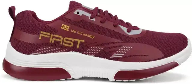 Shozon Premium Running Shoes For Men (Maroon)