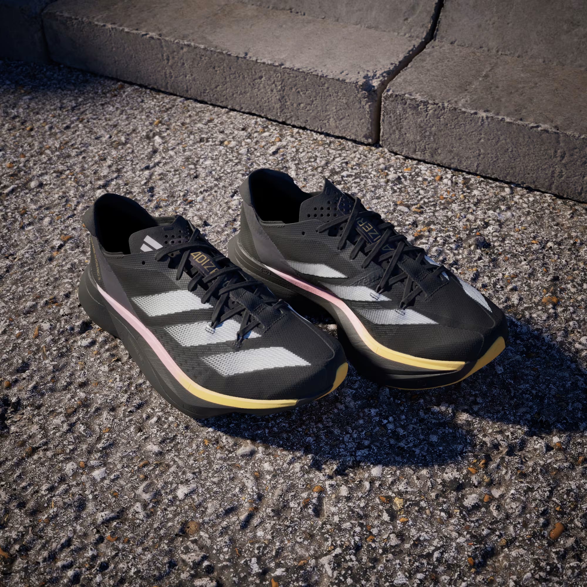 Adidas Adizero Pro 3 Black Running Shoes